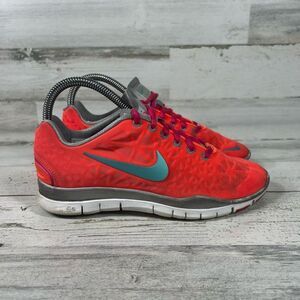 Nike Free 5.0 Womens Road Running Athletic Sneaker Shoes Orange‎ Size 5